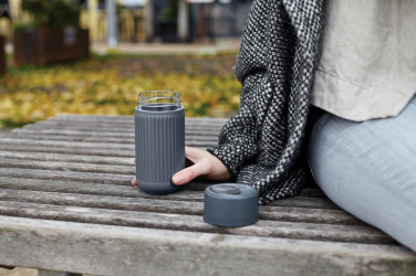 Logotrade promotional products photo of: Black+Blum Glass Travel Cup 340ML