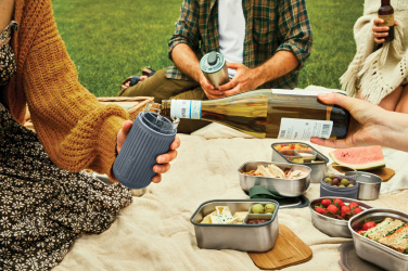 Logo trade promotional gifts picture of: Black+Blum Glass Travel Cup 340ML