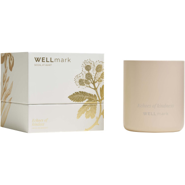Logo trade business gifts image of: Wellmark scented candle