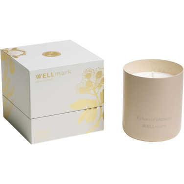 Logo trade corporate gifts image of: Wellmark scented candle