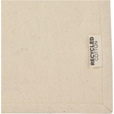 Logo trade promotional gift photo of: Odessa 220 g/m² GRS recycled cotton mini gusset tote bag 9L