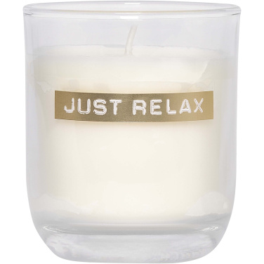 Logotrade business gifts photo of: Wellmark Discovery 250 ml hand soap dispenser and 150 g scented candle set