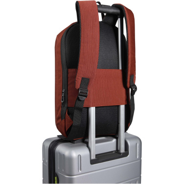 Logotrade promotional merchandise photo of: Luma 15" GRS recycled anti-theft laptop backpack 10L