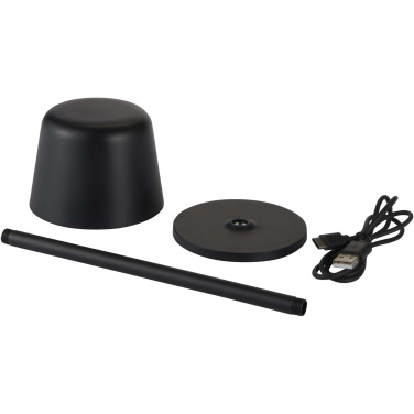 Logo trade promotional gifts picture of: Alya rechargeable dimmable table lamp with 3 light modes