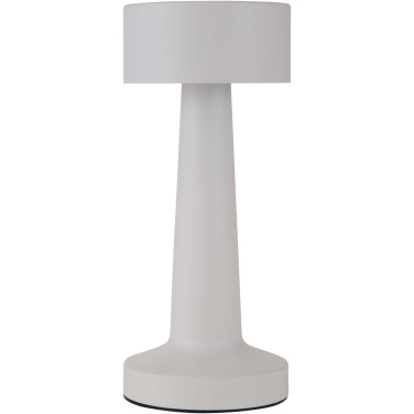 Logo trade promotional gift photo of: Aludra rechargeable dimmable table lamp with 3 light modes