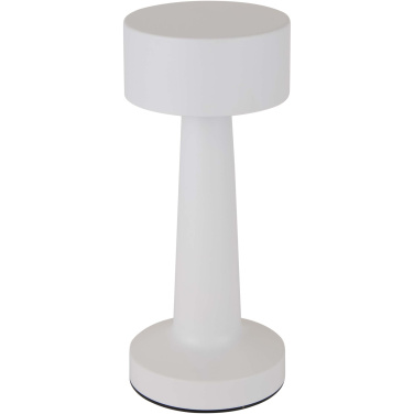 Logo trade promotional products image of: Aludra rechargeable dimmable table lamp with 3 light modes