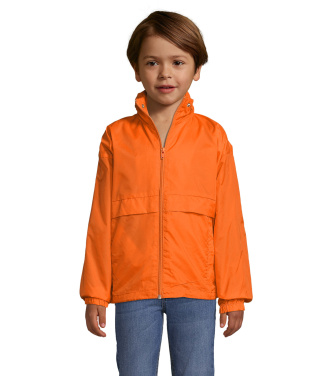 Logo trade promotional merchandise image of: SURF KIDS WINDBREAKER 210g