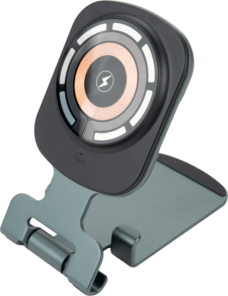 Logotrade promotional gift picture of: Phone holder with wireless charger