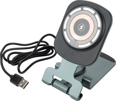 Logotrade business gifts photo of: Phone holder with wireless charger