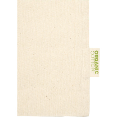 Logo trade promotional giveaways image of: Odisha 100 g/m² OCS organic tote bag 7L