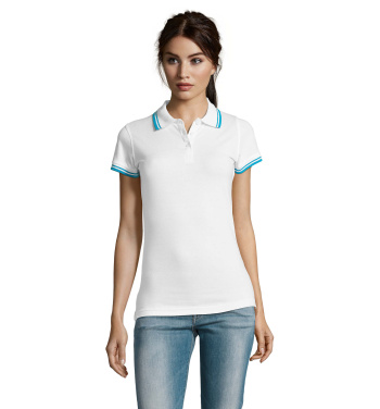 Logotrade promotional gift picture of: PASADENA women polo 200g