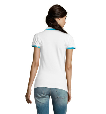 Logotrade promotional giveaway image of: PASADENA women polo 200g