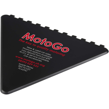Logotrade promotional gift picture of: Frosty triangular recycled plastic ice scraper