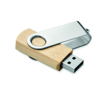 Logotrade promotional product image of: Techmate bamboo USB 16GB       MO6898-40
