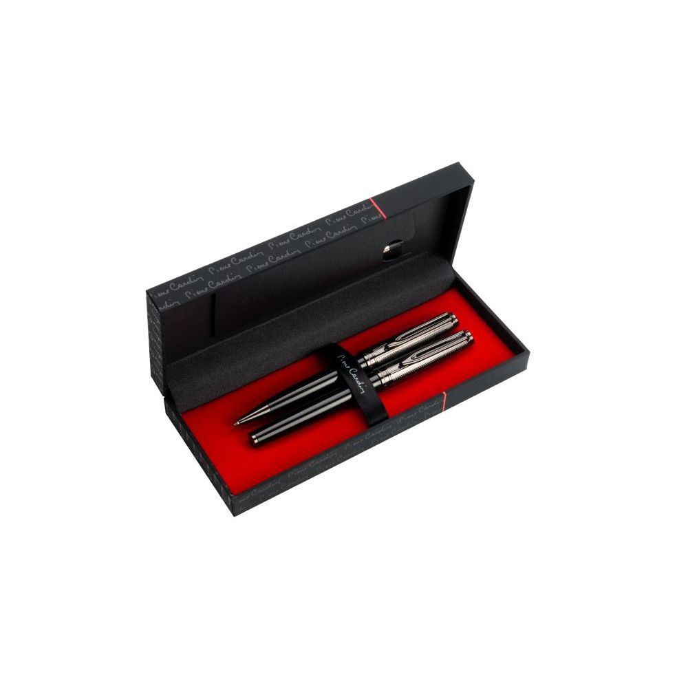 Logotrade advertising product image of: Writing set with ballpoint pen and fountain pen ODETTE Pierre Cardin