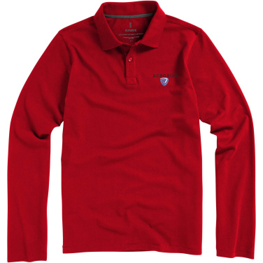 Logotrade promotional giveaways photo of: Oakville long sleeve men's polo