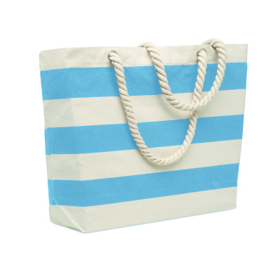 Logo trade promotional item photo of: Cotton beach bag 220 gr/m²