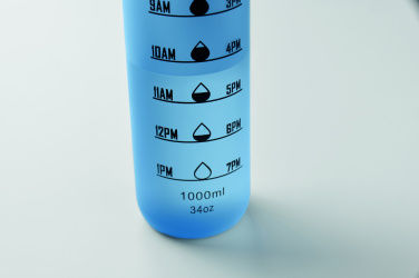 Logo trade corporate gifts image of: Sports water bottle RPET 1L