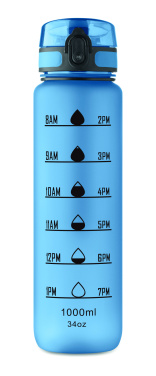 Logotrade promotional giveaway picture of: Sports water bottle RPET 1L