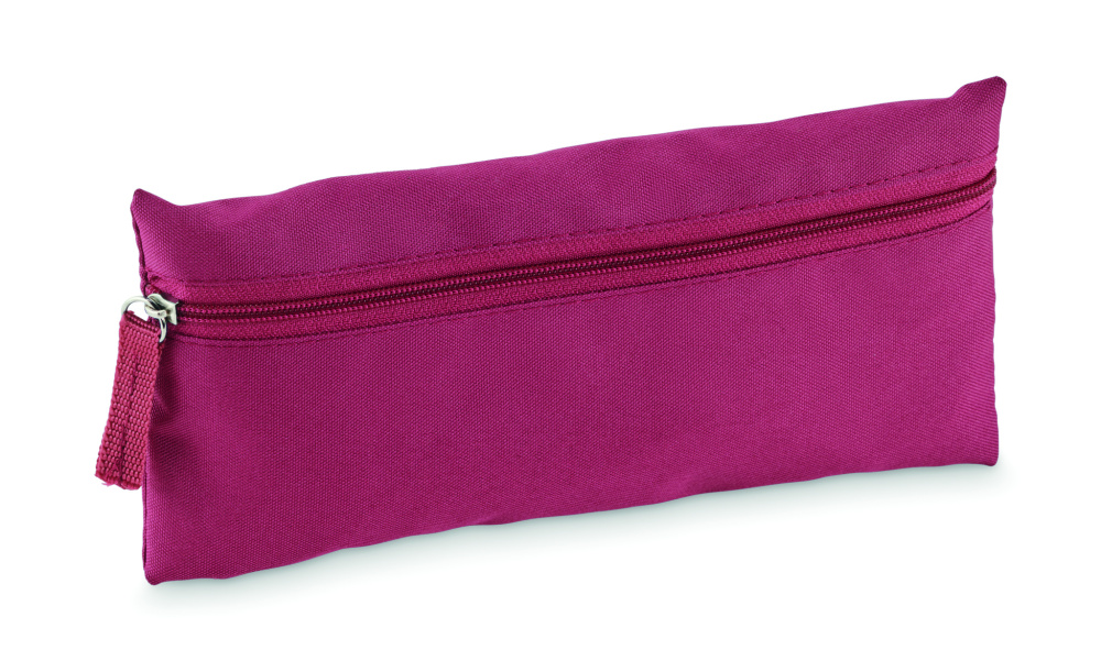 Logo trade business gifts image of: Zippered pencil case