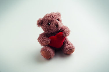 Logotrade corporate gift picture of: Teddy bear plush with heart