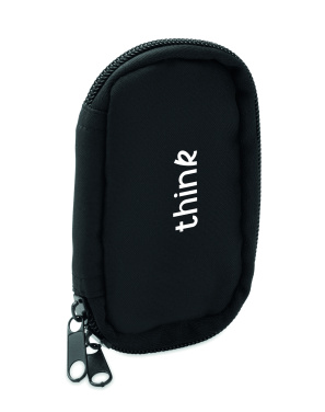 Logo trade corporate gifts image of: Key case in 300D RPET