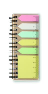 Logotrade advertising product picture of: Memo pad in PP