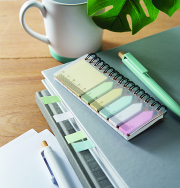 Logo trade business gifts image of: Memo pad in PP