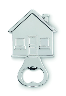 Logo trade corporate gift photo of: House shape bottle opener