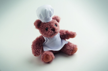 Logo trade promotional giveaway photo of: Teddy bear plush chef