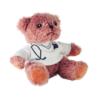 Logo trade promotional merchandise image of: Teddy bear plush doctor