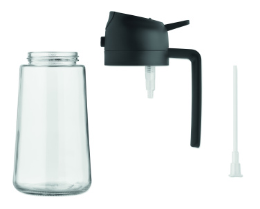 Logo trade advertising products image of: Glass oil dispenser & sprayer
