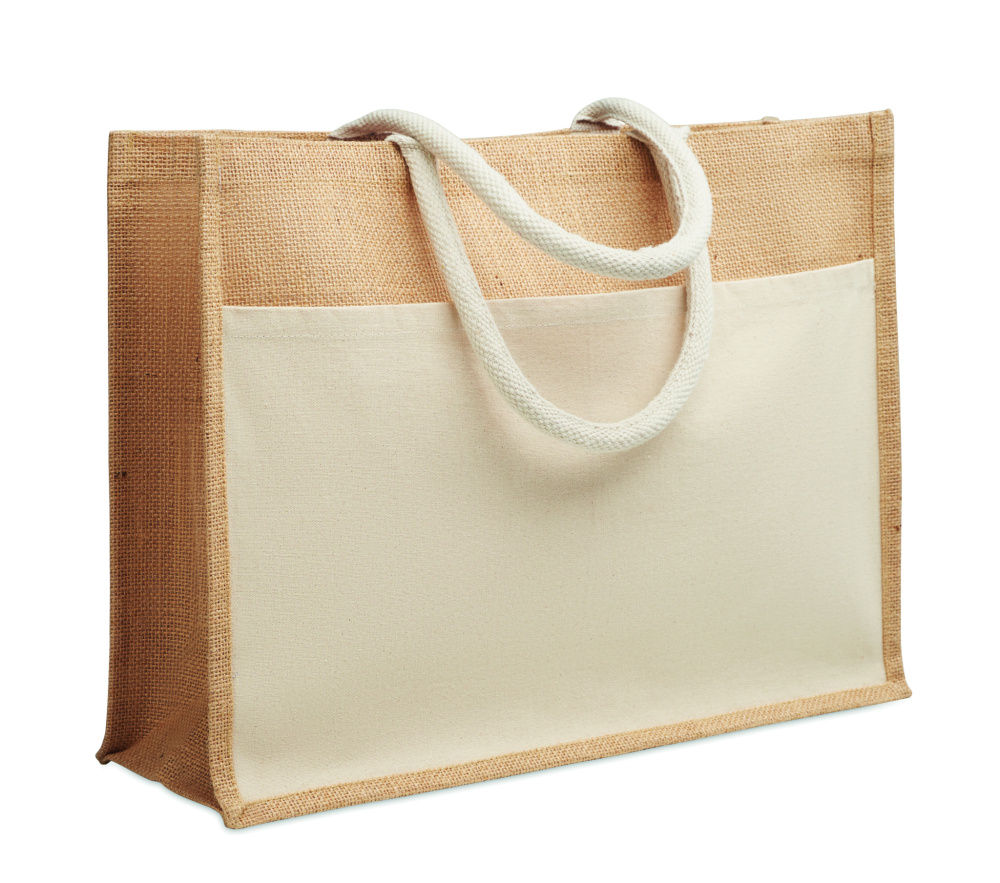 Logotrade promotional products photo of: Jute shopping bag