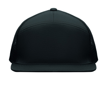 Logo trade promotional products picture of: 7 panel flat visor cap