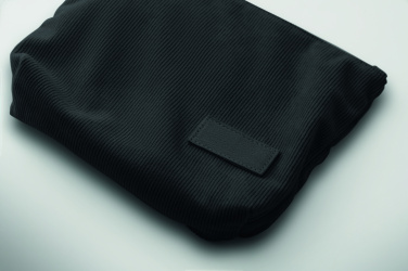 Logotrade promotional item image of: Corduroy cosmetic bag