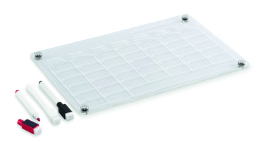 Logo trade promotional items picture of: Magnetic acrylic planner