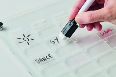 Logotrade promotional giveaways photo of: Magnetic acrylic planner
