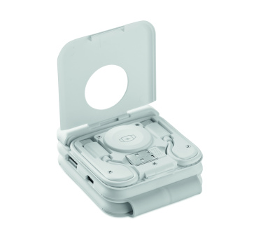 Logo trade promotional giveaways image of: Foldable charging station