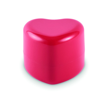 Logotrade promotional giveaways photo of: Heart shape vegan lip balm