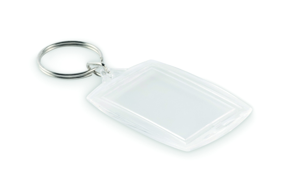 Logotrade promotional product image of: Classic acrylic keyring