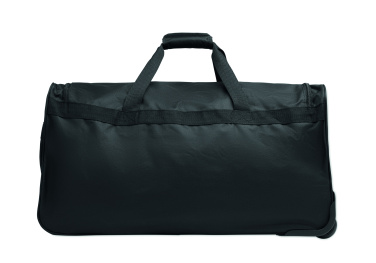 Logo trade business gifts image of: Duffle bag trolley 600D RPET