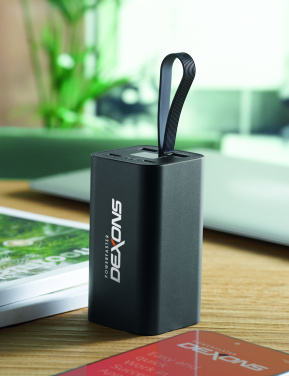 Logo trade advertising products image of: Power bank 20.000 mAh
