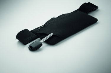 Logo trade promotional merchandise picture of: Sports waist bag 600D RPET