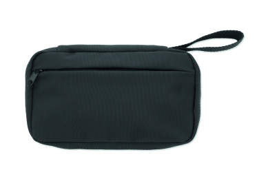 Logotrade promotional giveaway picture of: Toiletry bag 600D RPET