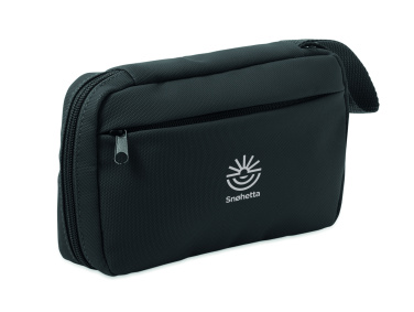Logotrade promotional products photo of: Toiletry bag 600D RPET