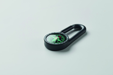 Logotrade promotional items photo of: Outdoor compass with carabiner