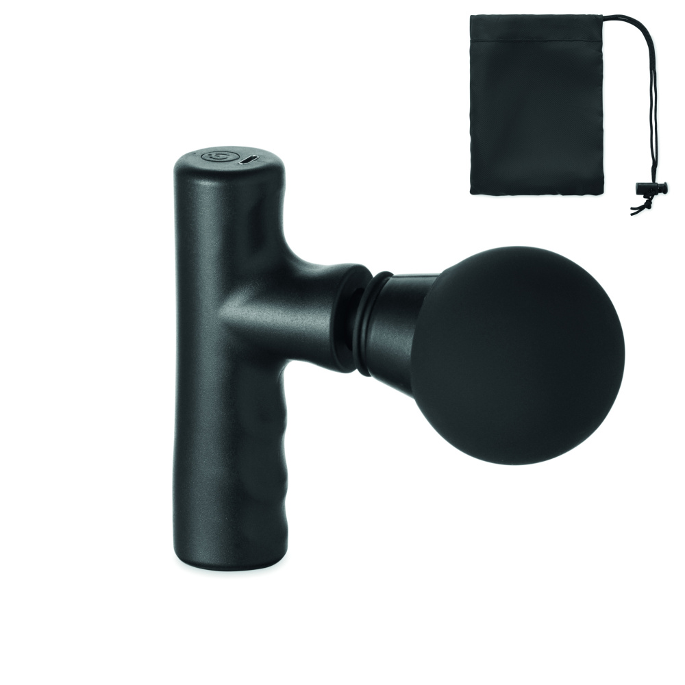 Logo trade advertising products picture of: Massage gun in ABS