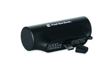 Logo trade corporate gifts picture of: Power bank 5000mAh