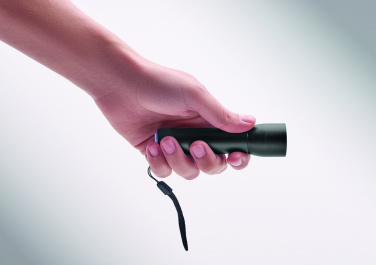 Logo trade corporate gifts image of: Aluminium rechargeable torch