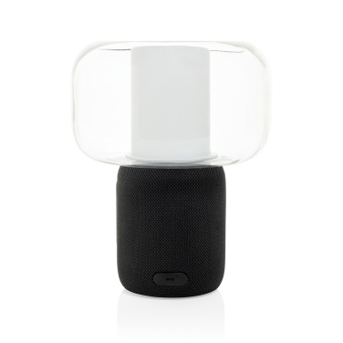 Logo trade promotional items image of: Lux RCS recycled plastic 10W speaker lamp